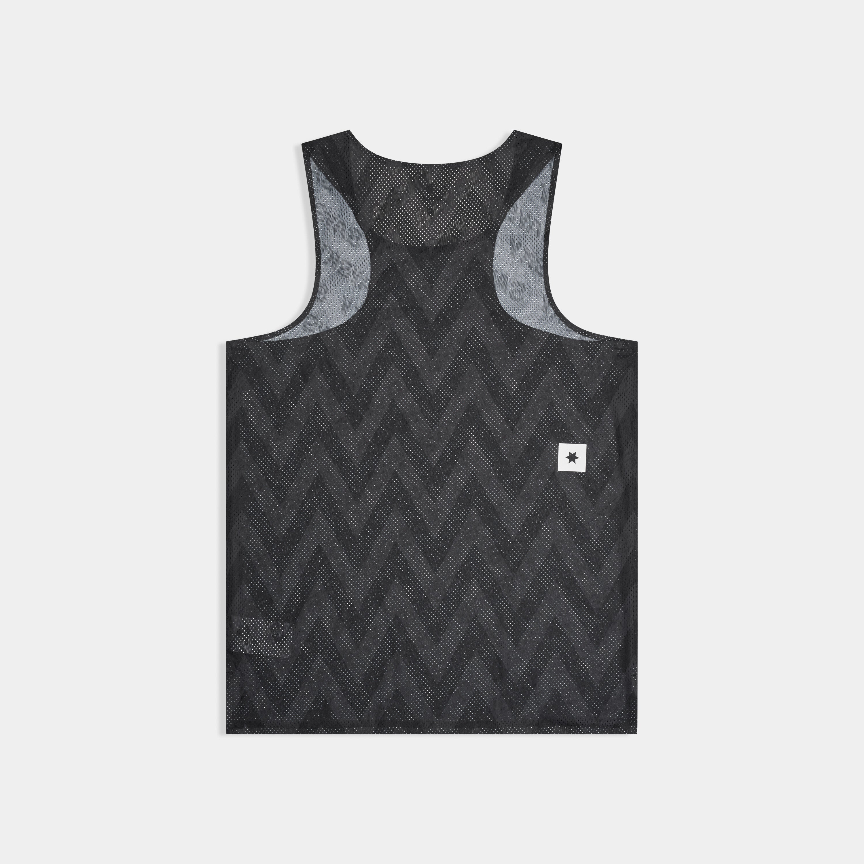 Saysky Flow Air Singlet Black Zig Zag 1062 SM30022
