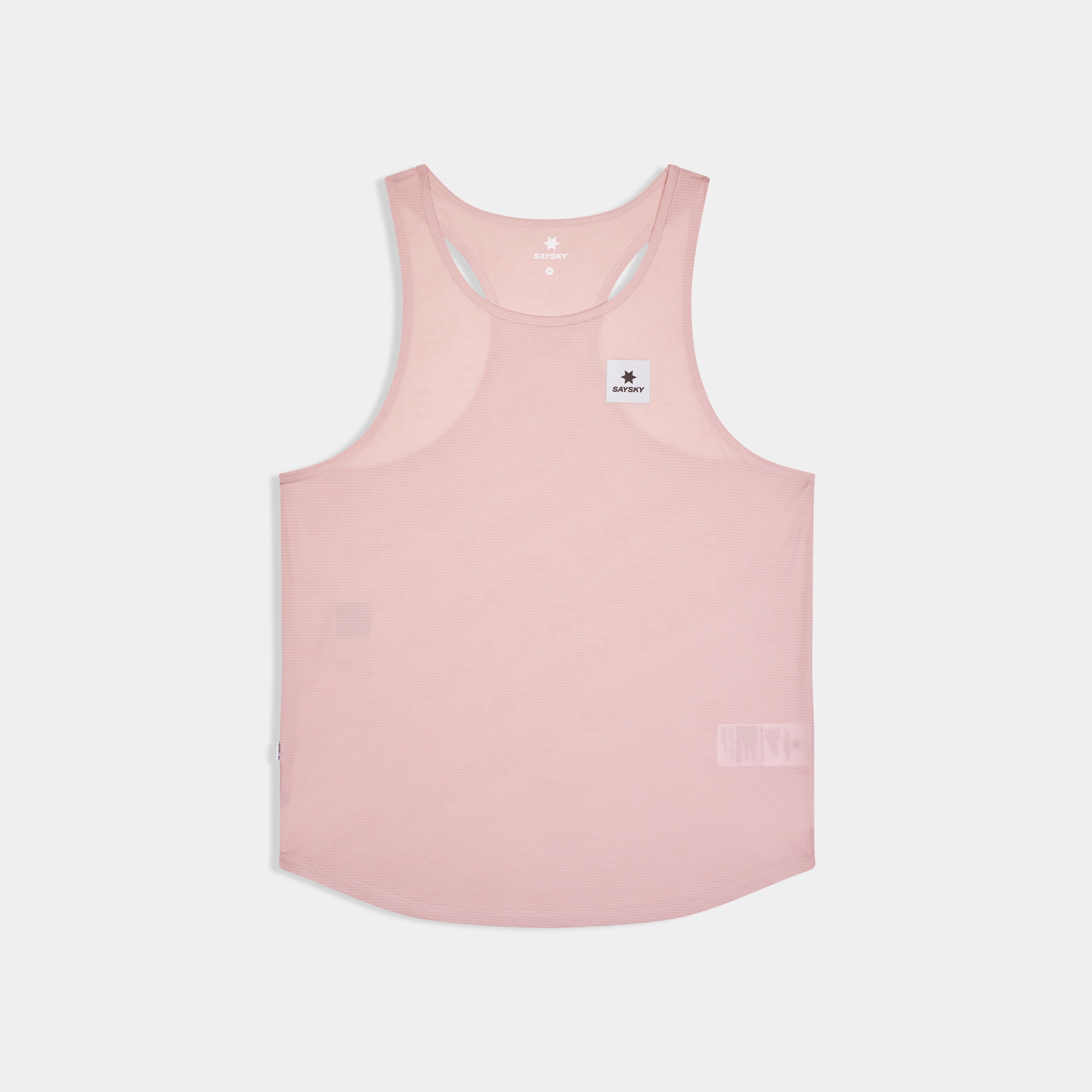 Saysky Clean Flow Singlet Pink Logo 1069 SM30009
