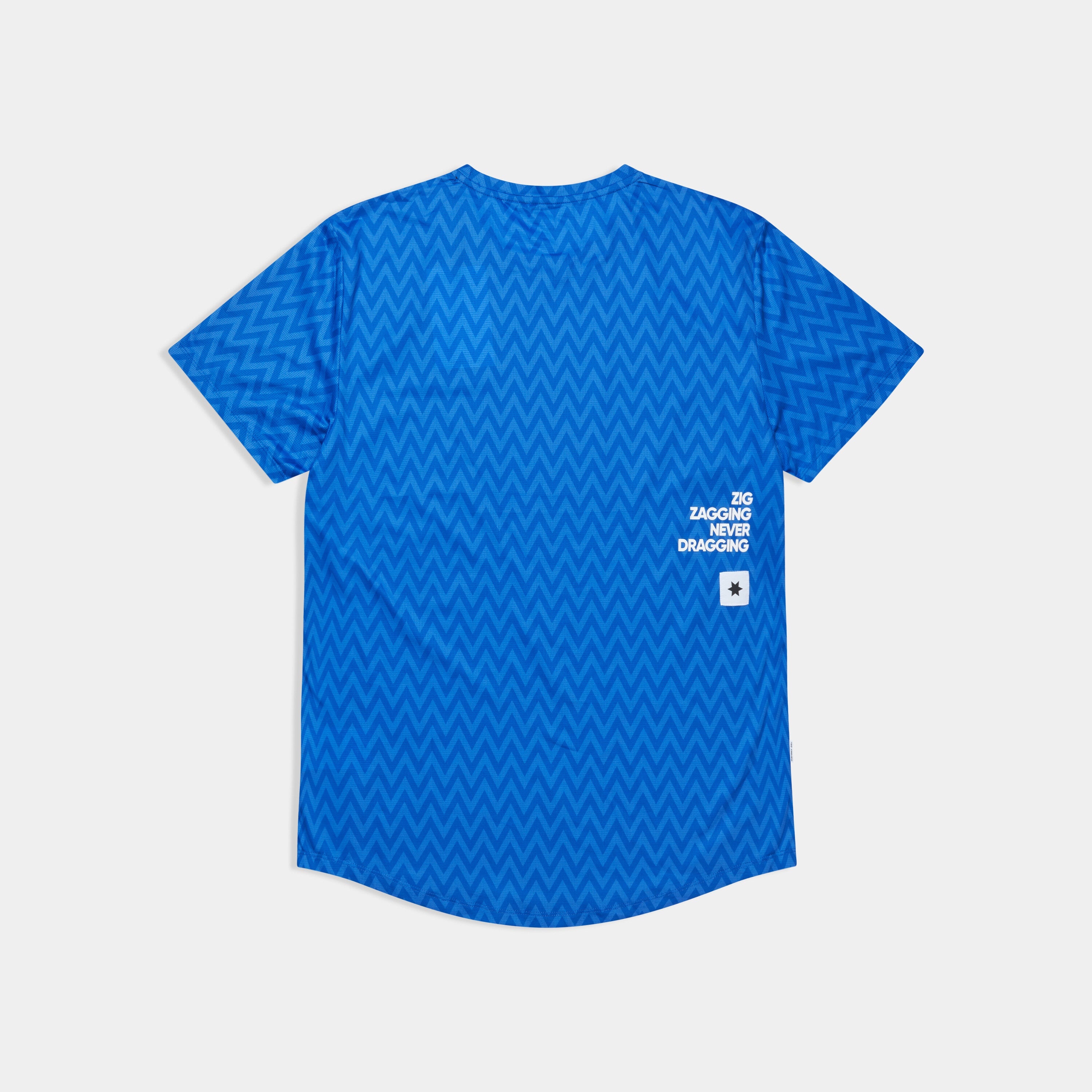 Saysky Clean Combat T-shirt Blue Zig Zag 1063 SM25026