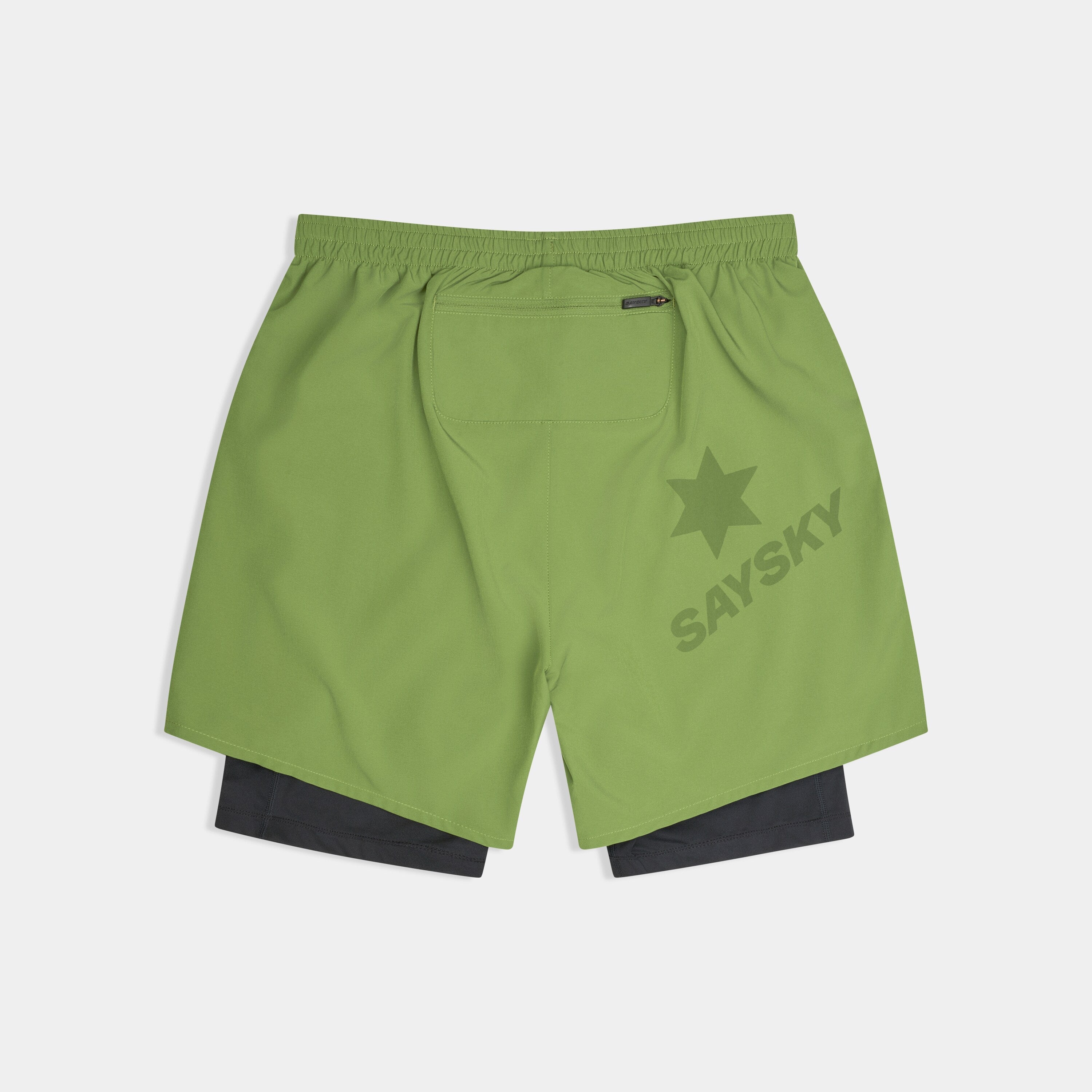 Saysky 2 in 1 Pace Shorts 5'' Green 320 SM40002