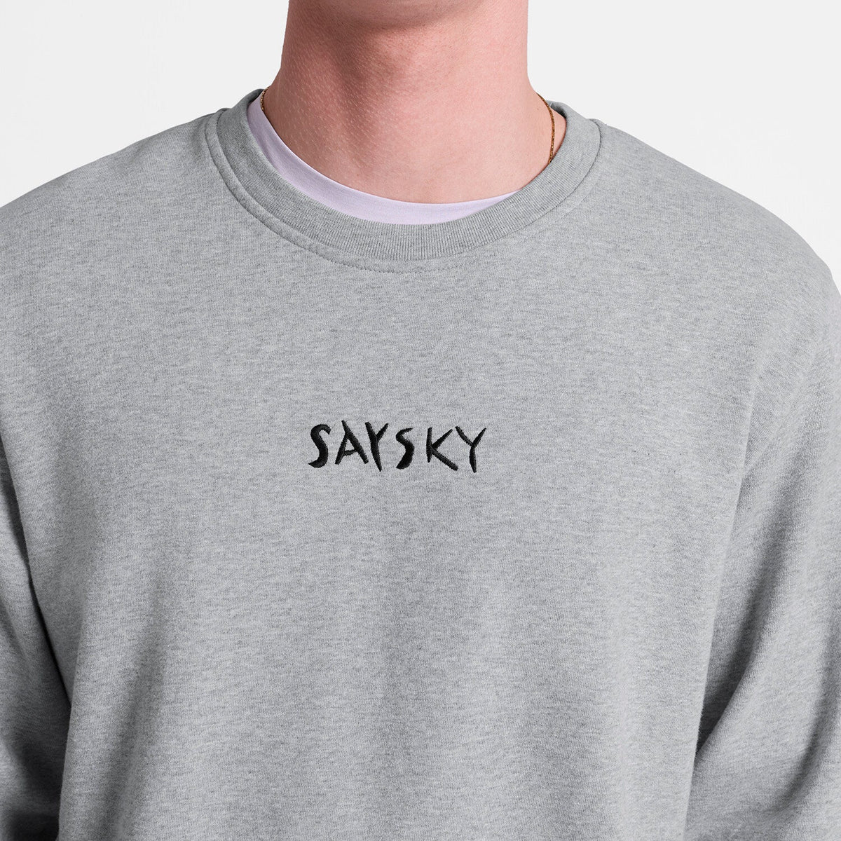 Saysky Tiger Crewneck Grey 6004 SM60003