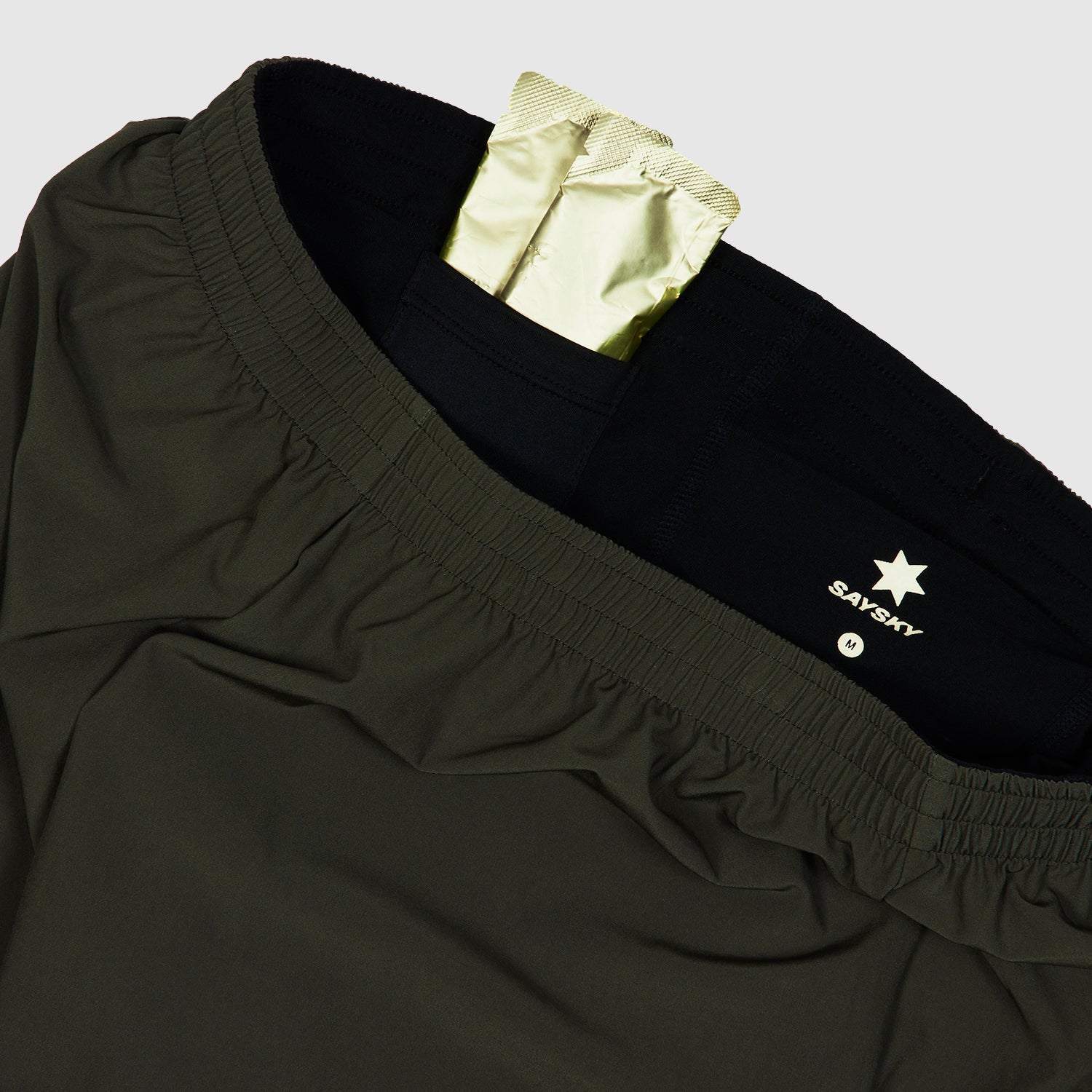 SAYSKY 2 in 1 Pace Shorts 5'' SHORTS 301 - GREEN