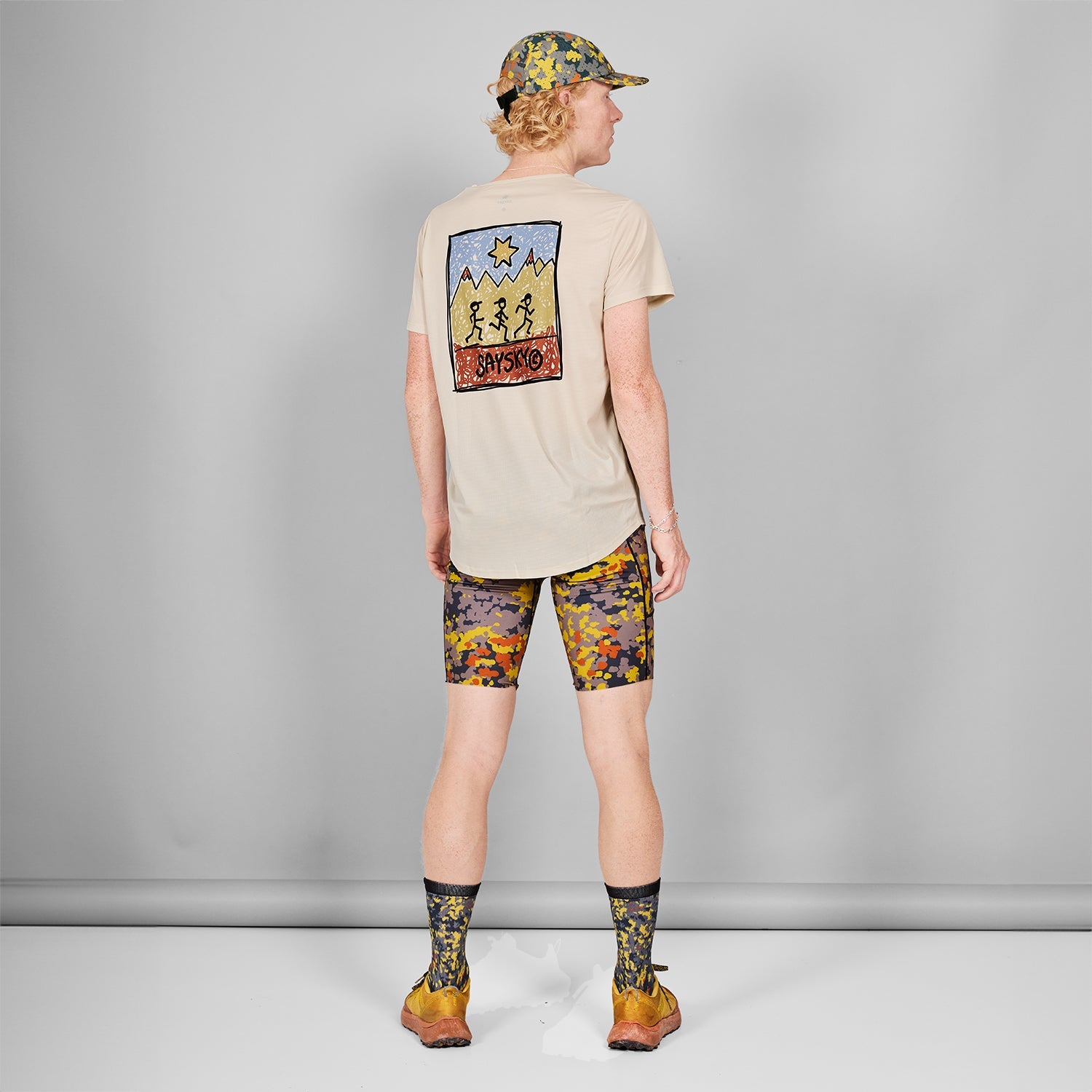 SAYSKY Camo Combat+ Short Tights 9" TIGHTS 1019 - CAMO AOP