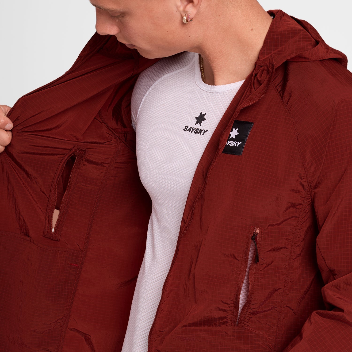 SAYSKY Clean Pace Shield Jacket JACKETS/VESTS 509 - RED