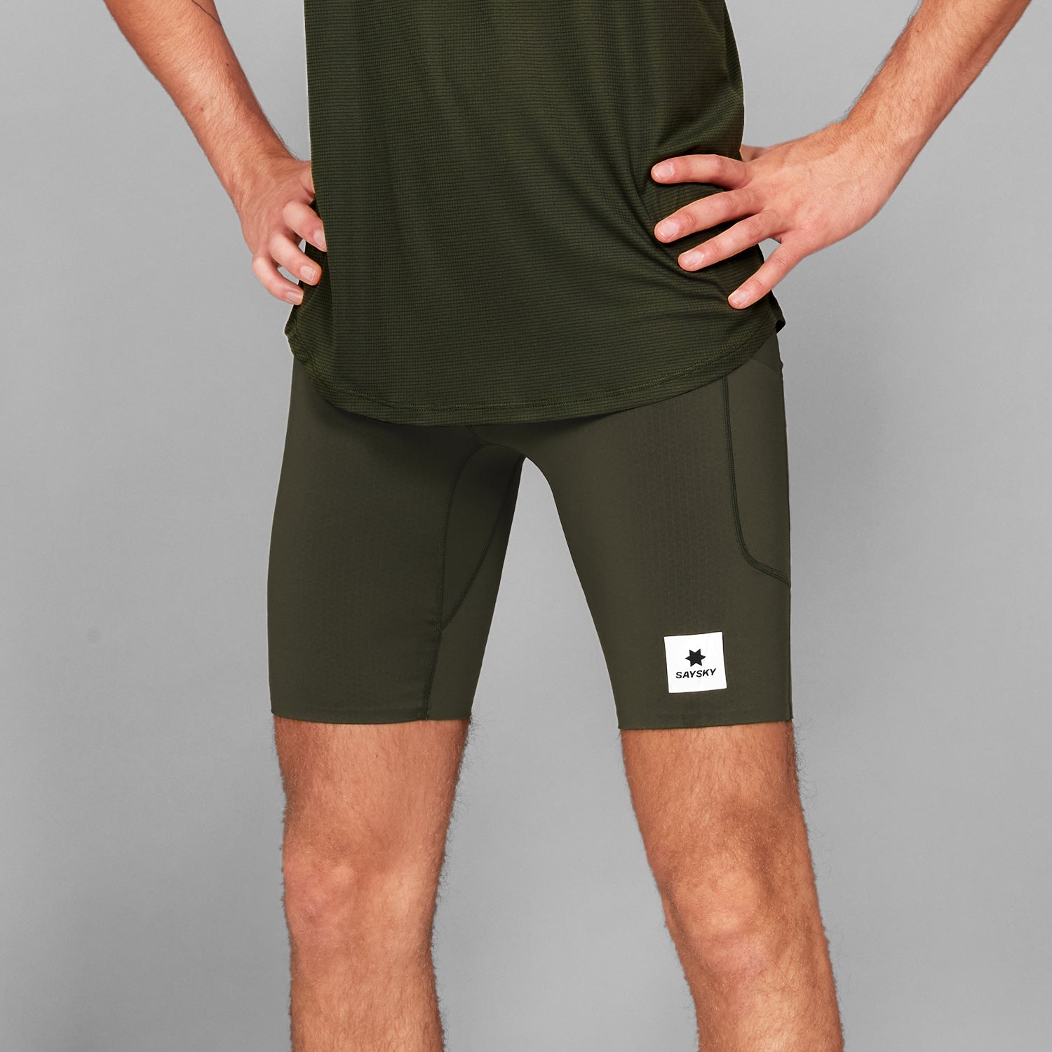 SAYSKY Combat+ Short Tights 9" TIGHTS 301 - GREEN