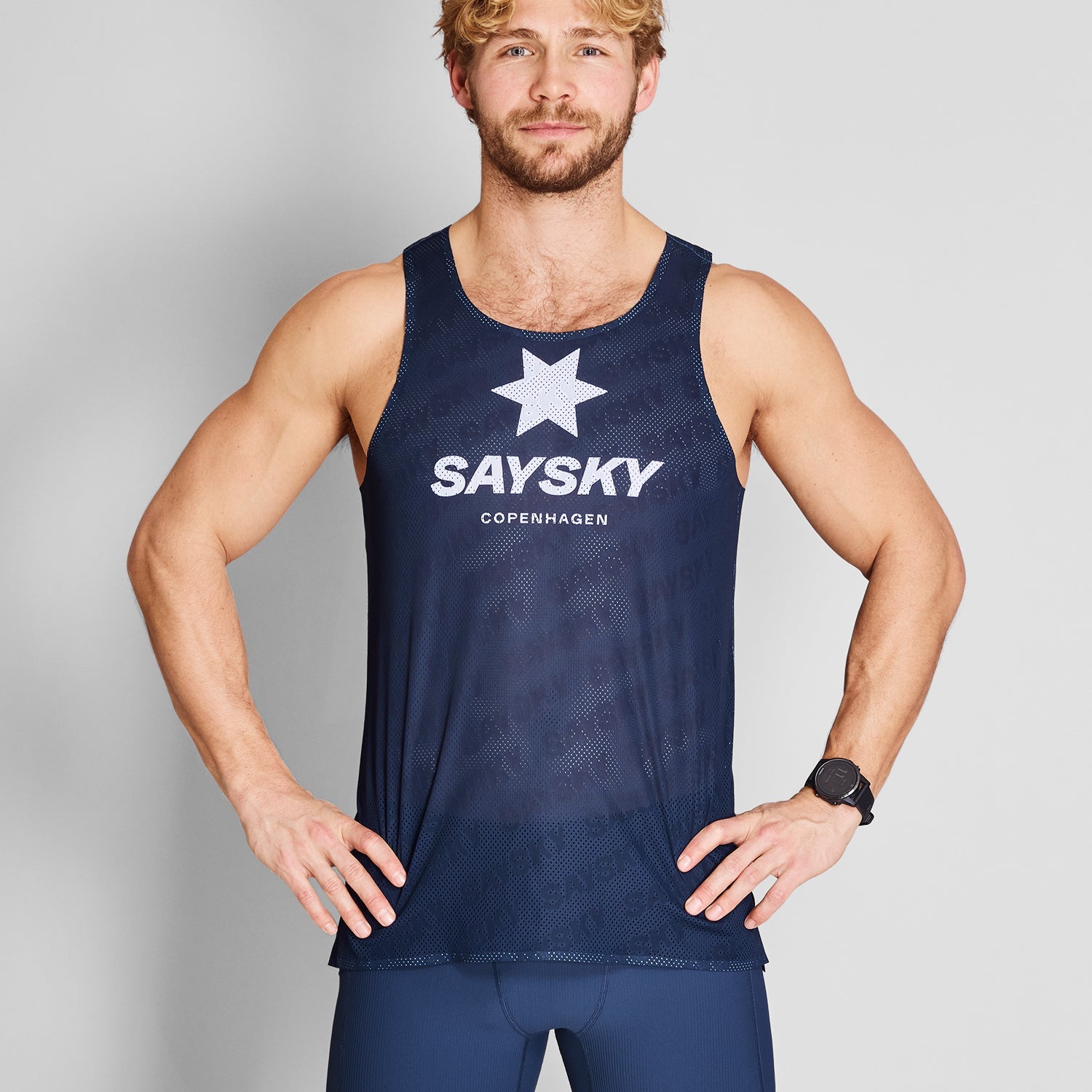 SAYSKY Flow Air Singlet SINGLETS 201 - BLUE