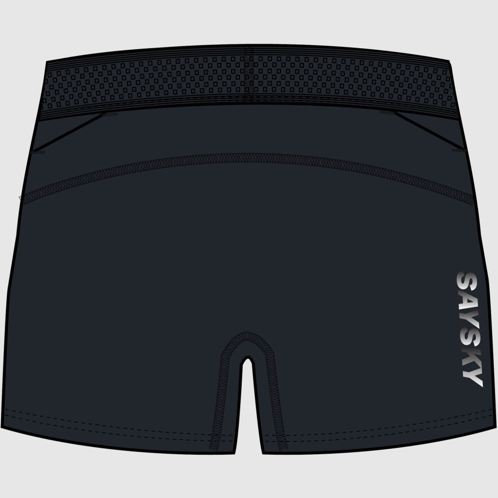 SAYSKY Flow+ Race Short Tights 4" TIGHTS 901 - BLACK
