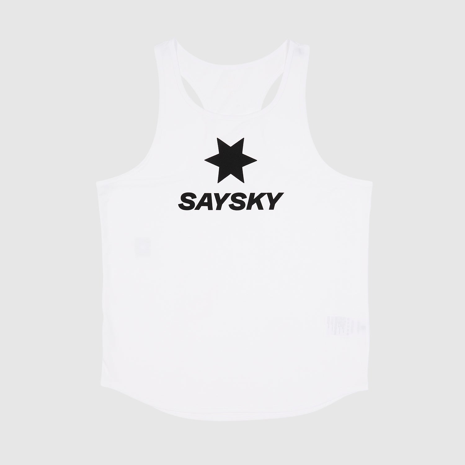 SAYSKY Logo Flow Singlet SINGLETS 101 - WHITE
