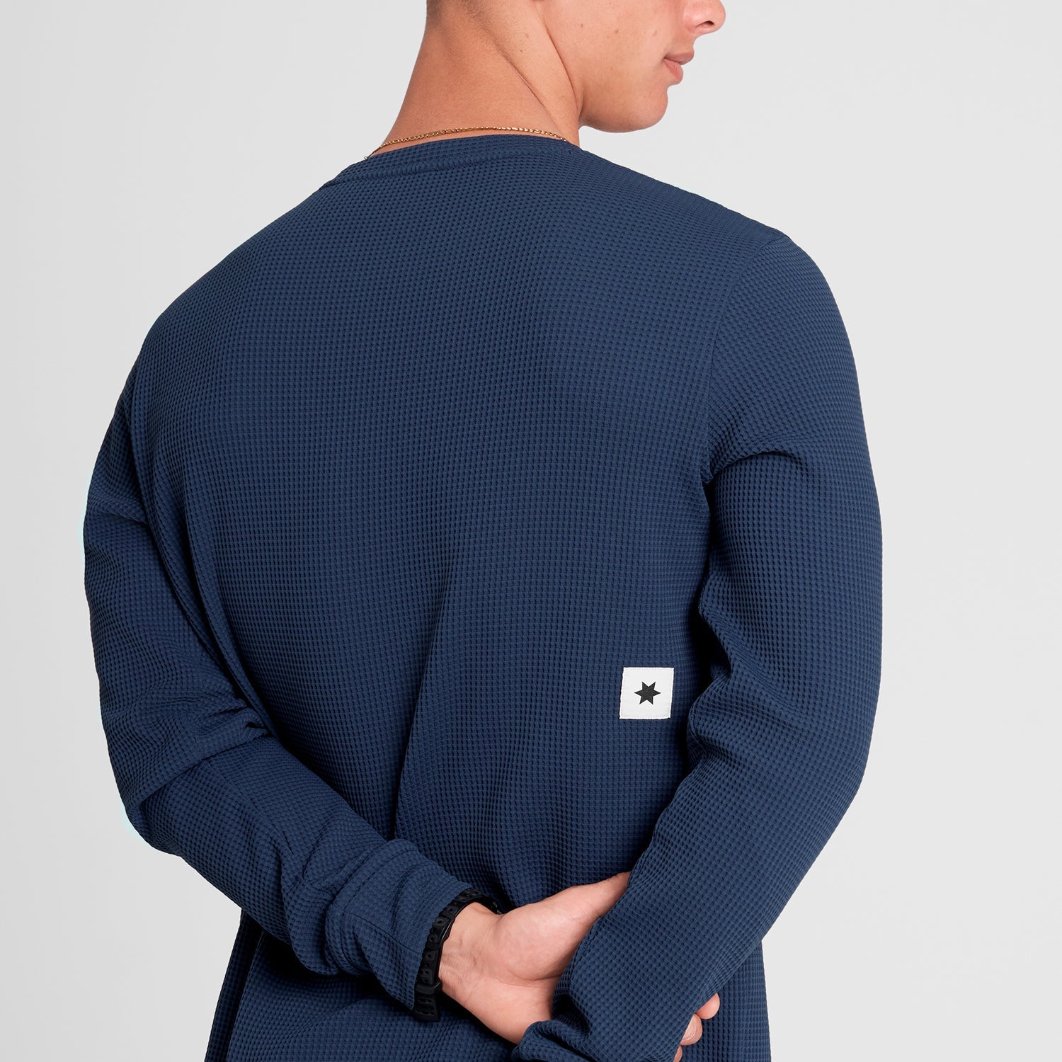 SAYSKY Motion Waffle Long Sleeve LONG SLEEVES 222 - BLUE