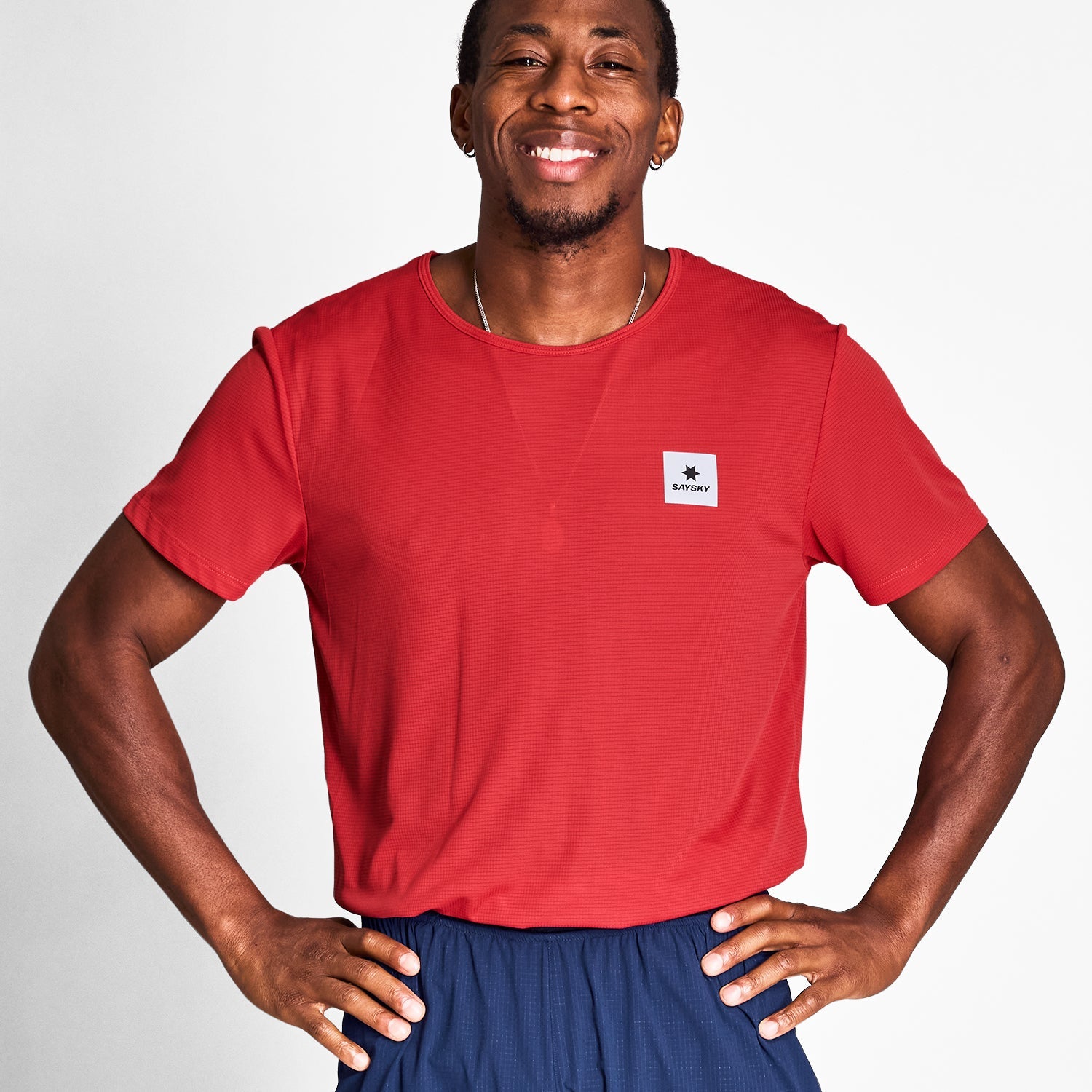 SAYSKY Reactive Flow T-Shirt T-SHIRTS 1037 - RED AOP