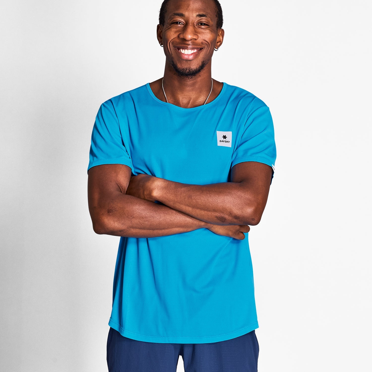 SAYSKY Reactive Flow T-Shirt T-SHIRTS 1045- BLUE AOP