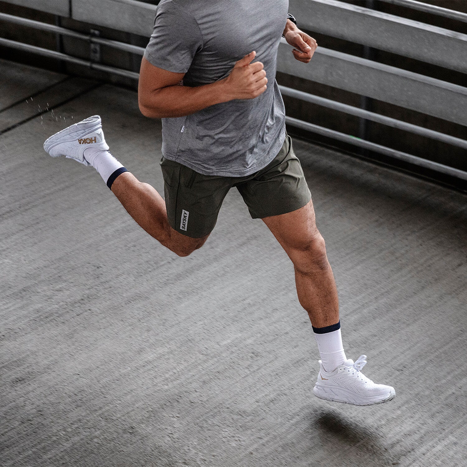 Saysky Clean Pace T-shirt Grey 6004 SM25002