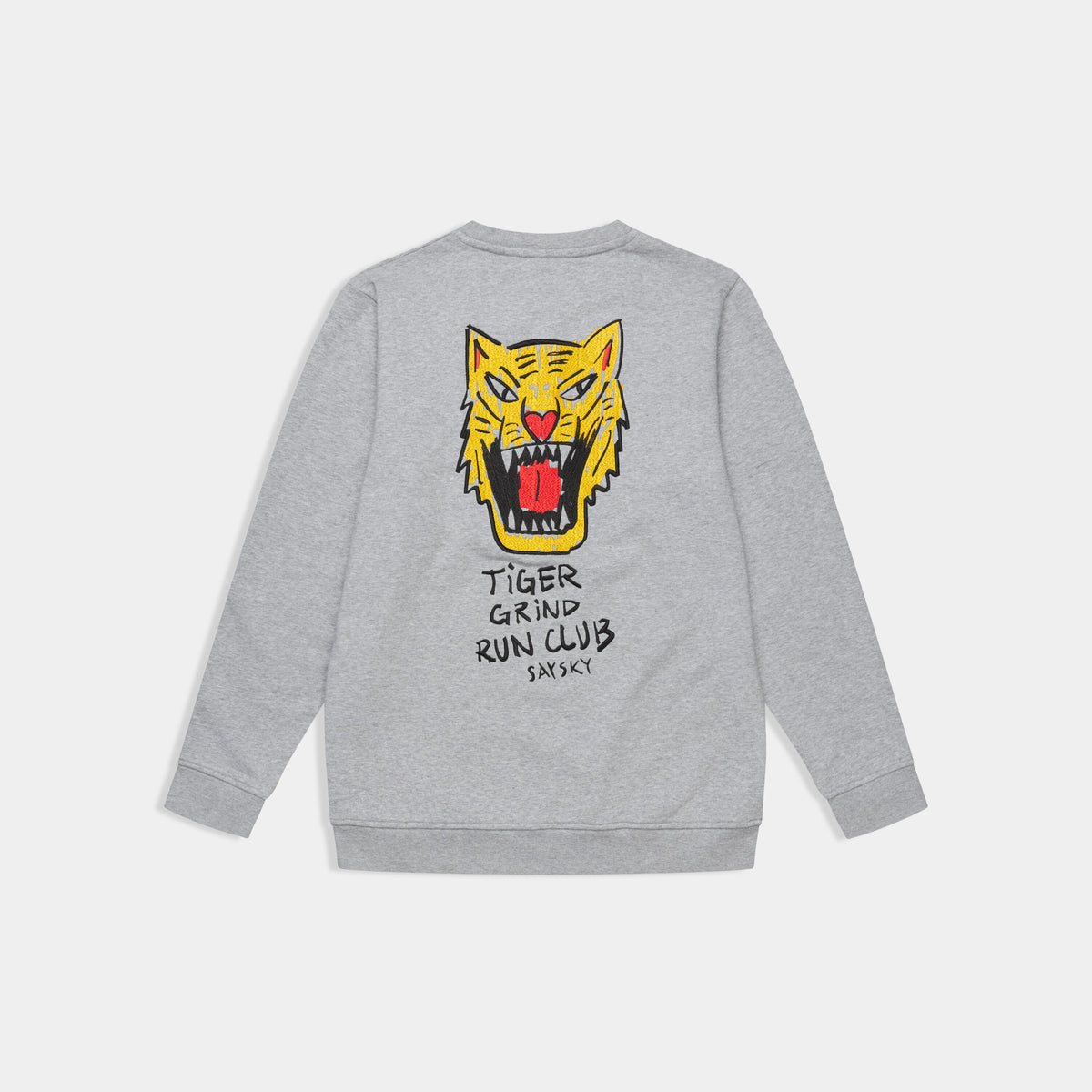 Saysky Tiger Crewneck Grey 6004 SM60003