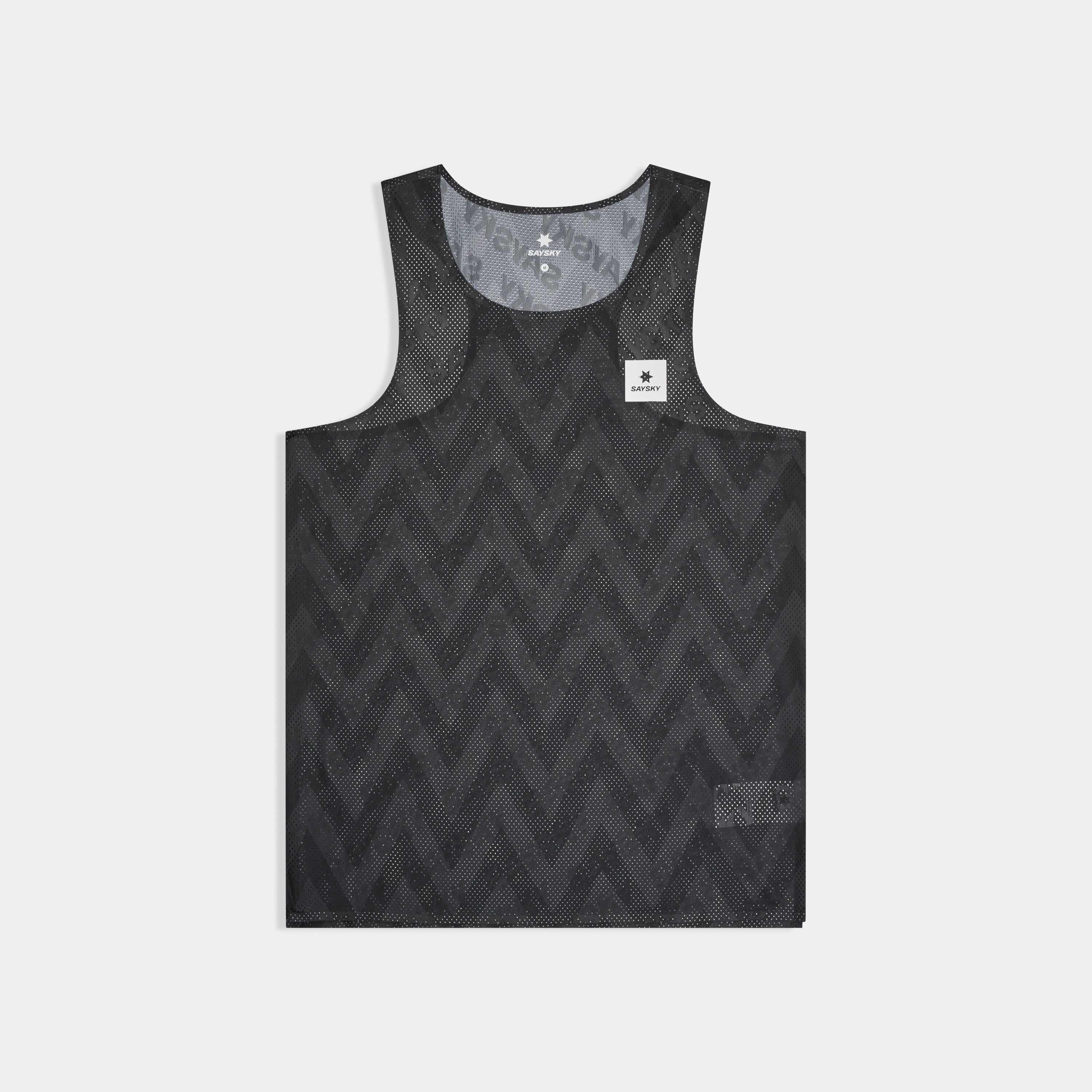 Saysky Flow Air Singlet Black Zig Zag 1062 SM30022