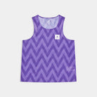 Saysky Flow Air Singlet Purple Zig Zag 1061 SW30011
