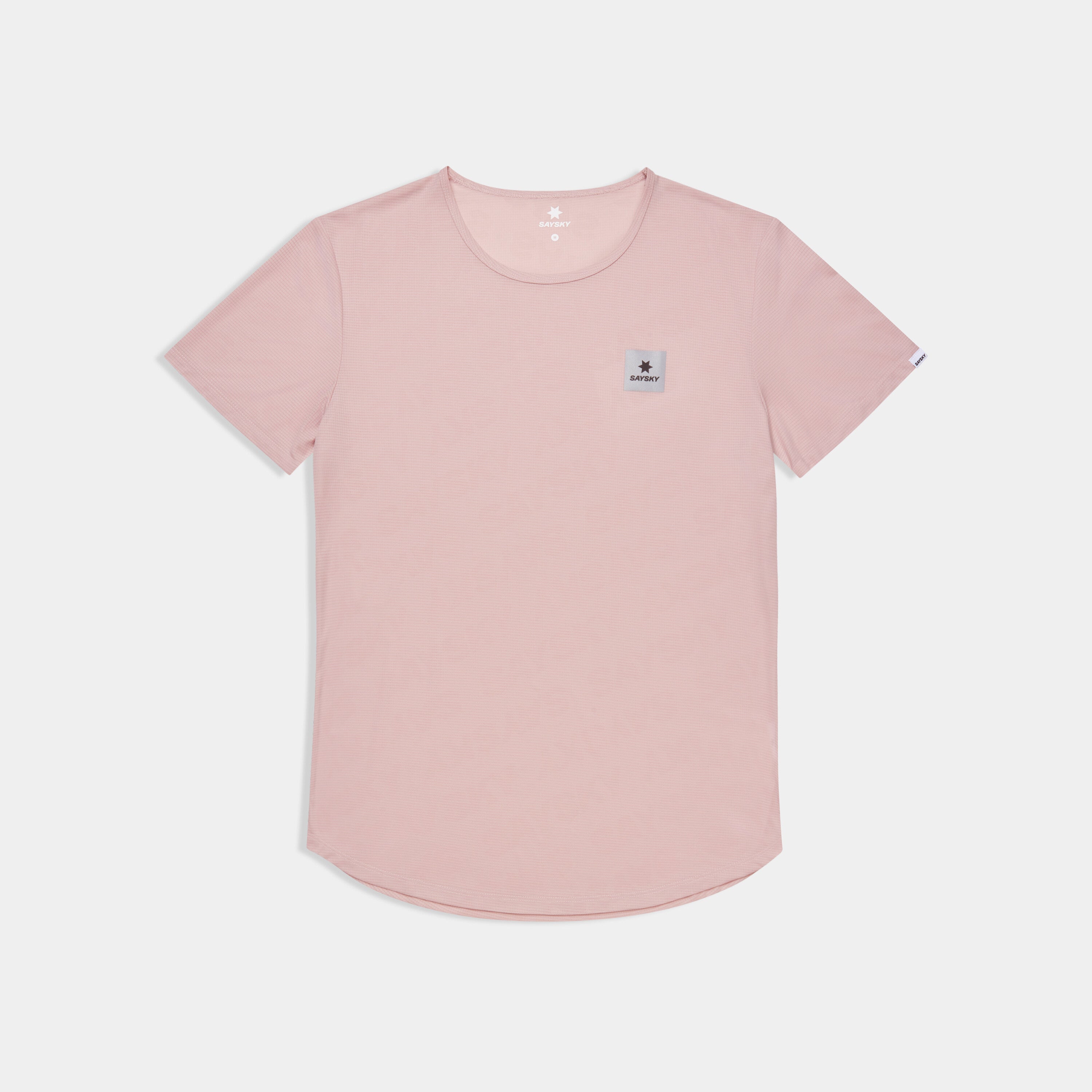 Saysky Clean Flow T-shirt Pink Logo 1069 SM25011