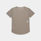 Saysky Clean Flow T-shirt Dark Beige Logo 1070 SM25011