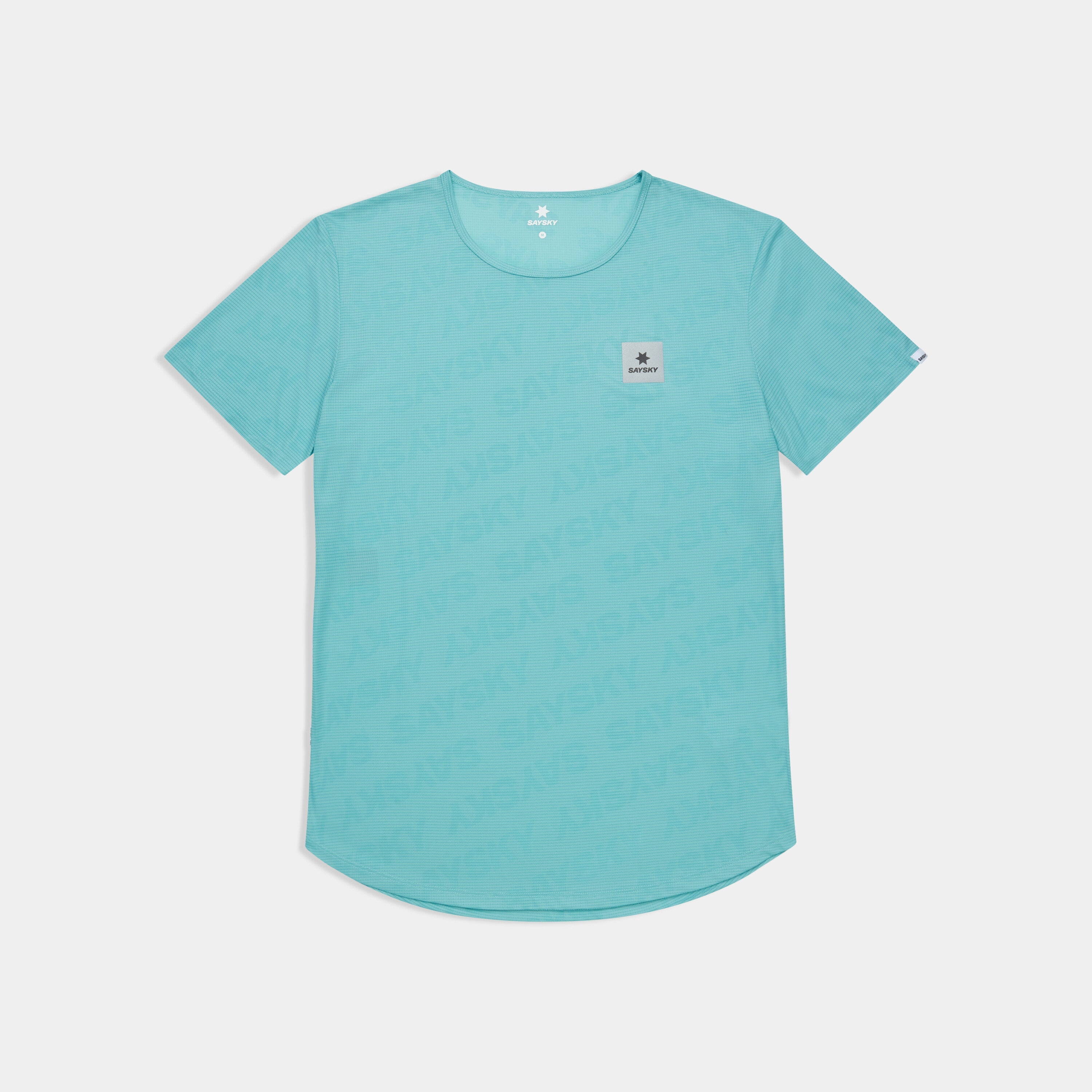 Saysky Clean Flow T-shirt Blue Logo 1071 SM25011