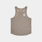 Saysky Clean Flow Singlet Dark Beige Logo 1070 SM30009