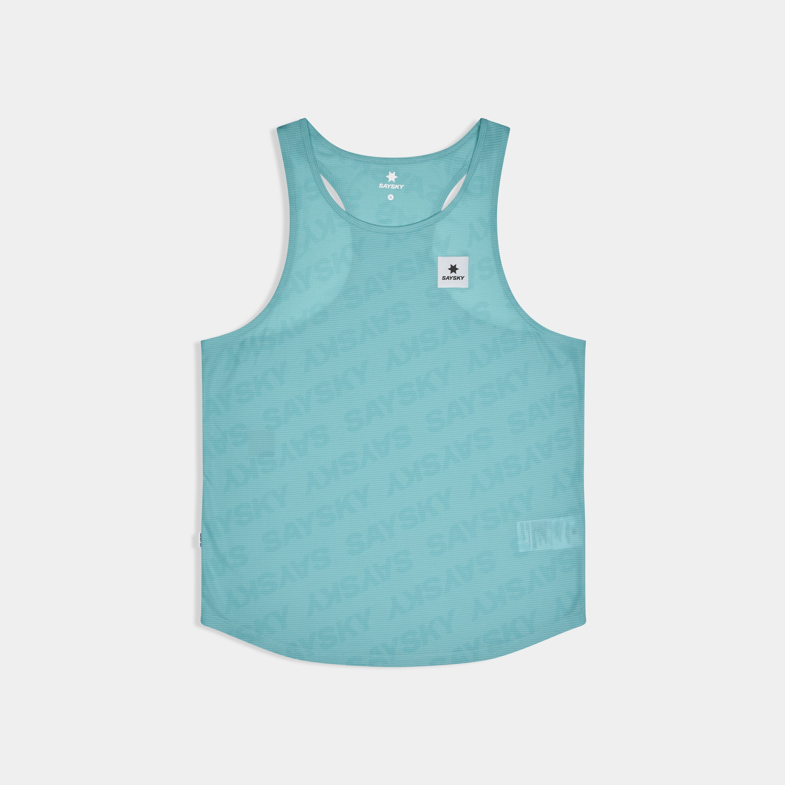 Saysky Clean Flow Singlet Blue Logo 1071 SM30009