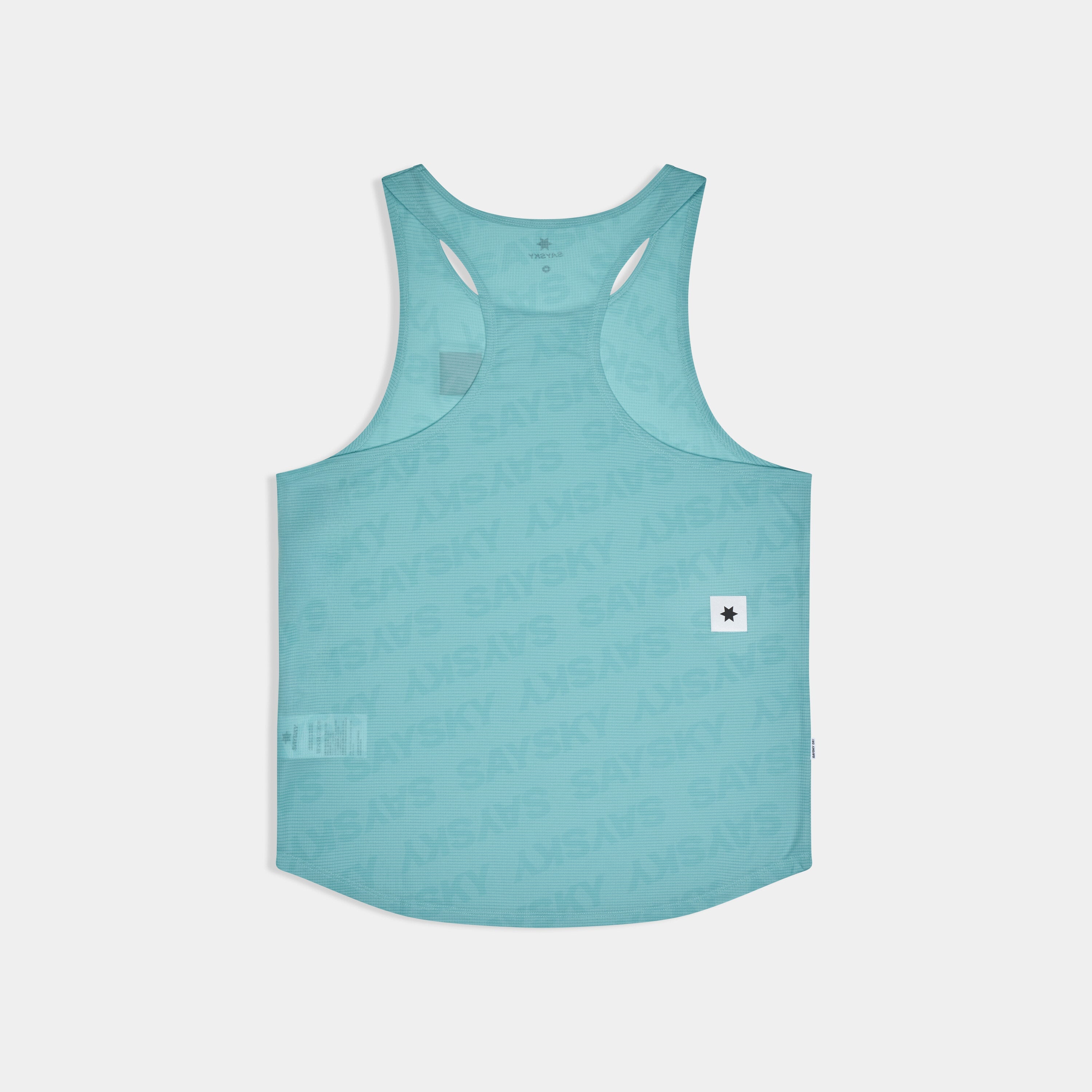 Saysky Clean Flow Singlet Blue Logo 1071 SM30009