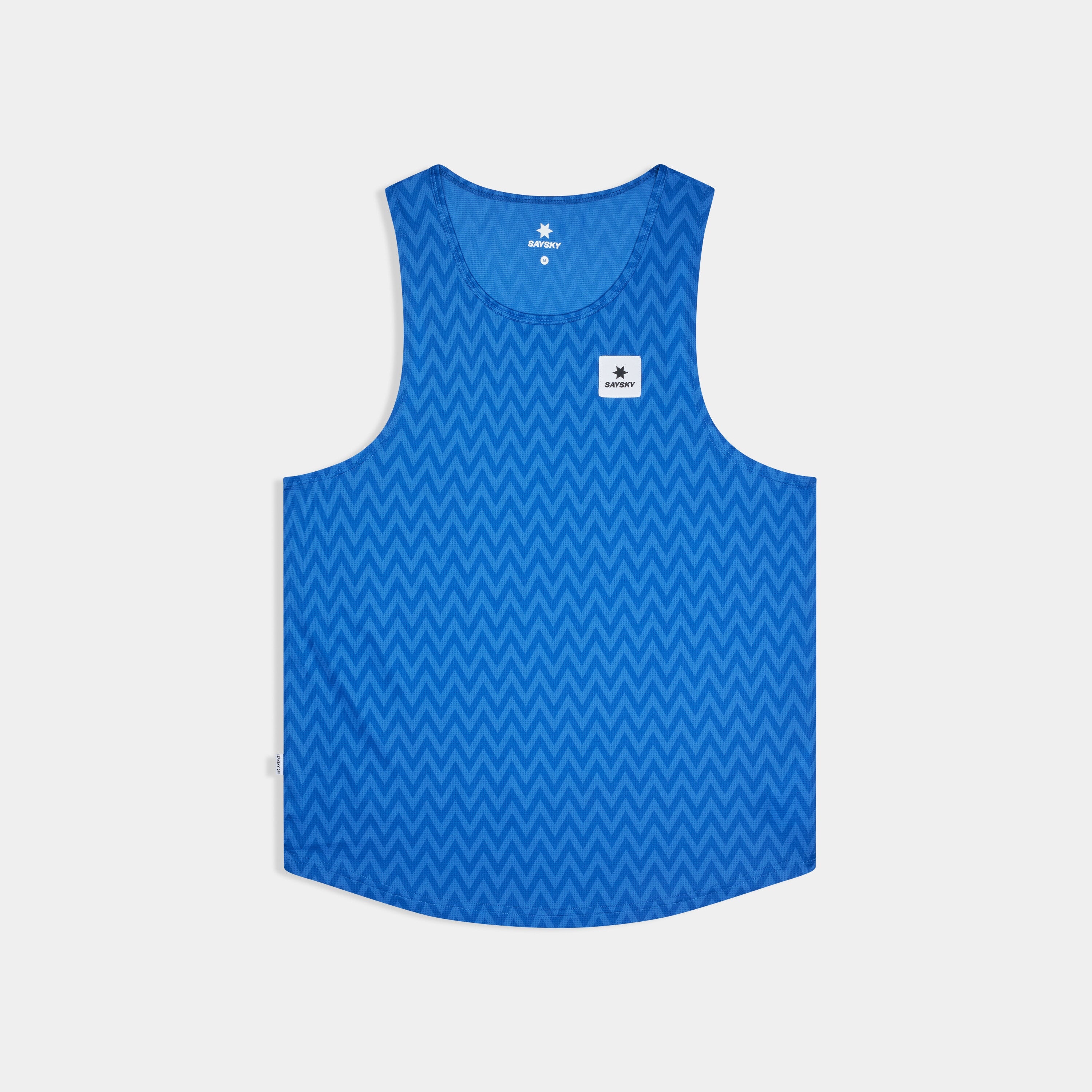 Saysky Clean Combat Singlet Blue Zig Zag 1063 SM30021