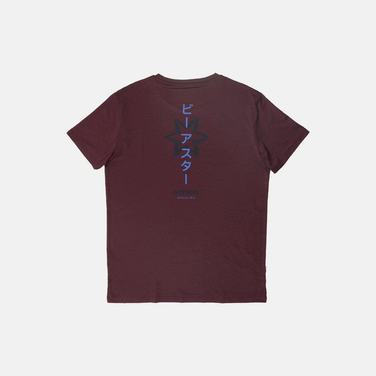 Saysky Statement Pace T-shirt Burgundy 5011 SM25034
