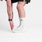 Saysky Combat High Socks White 105 SA80019