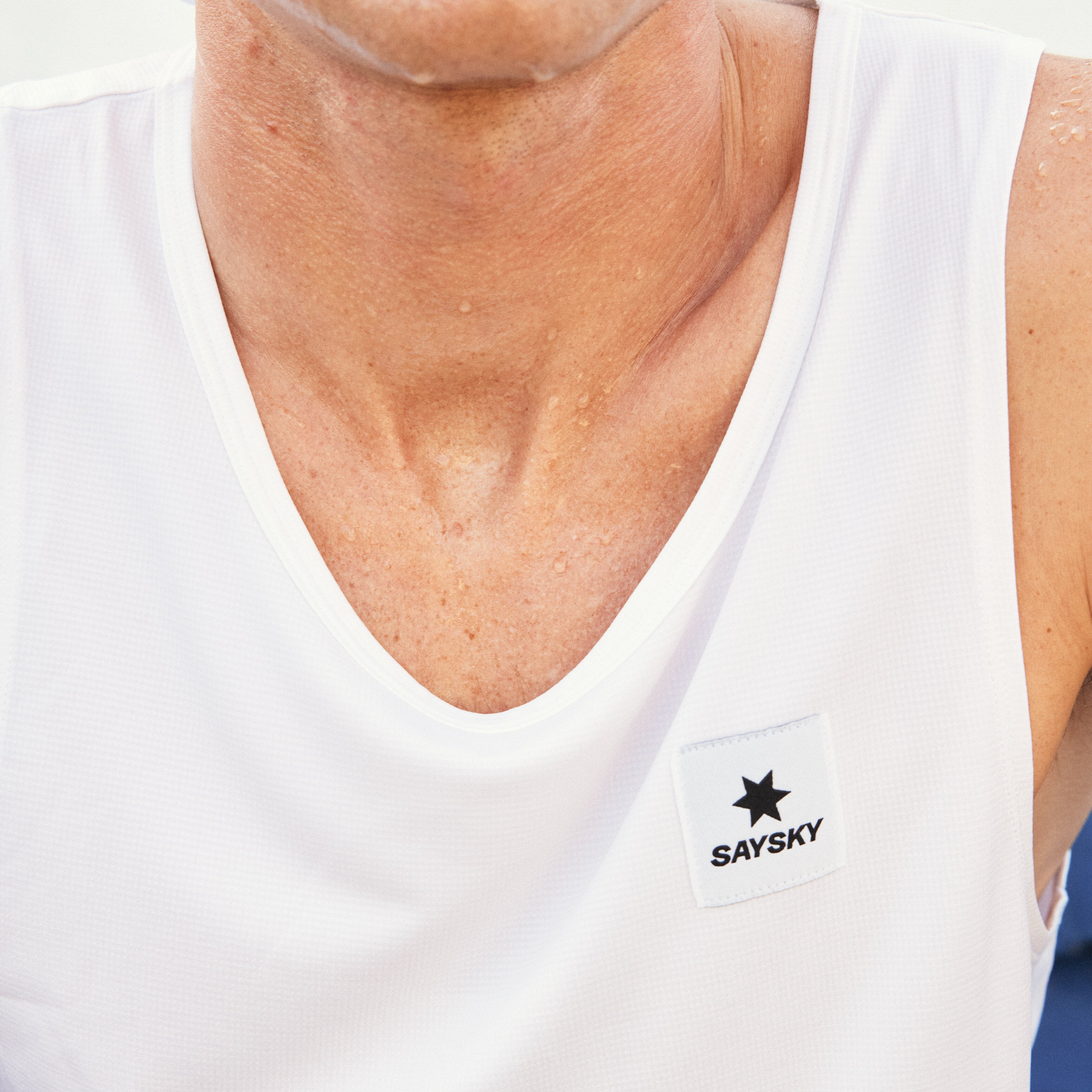 Saysky Combat Pro Singlet White 101 SM30002