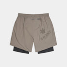 Saysky 2 in 1 Pace Shorts 5'' Taupe 714 SM40002