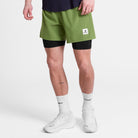 Saysky 2 in 1 Pace Shorts 5'' Green 320 SM40002