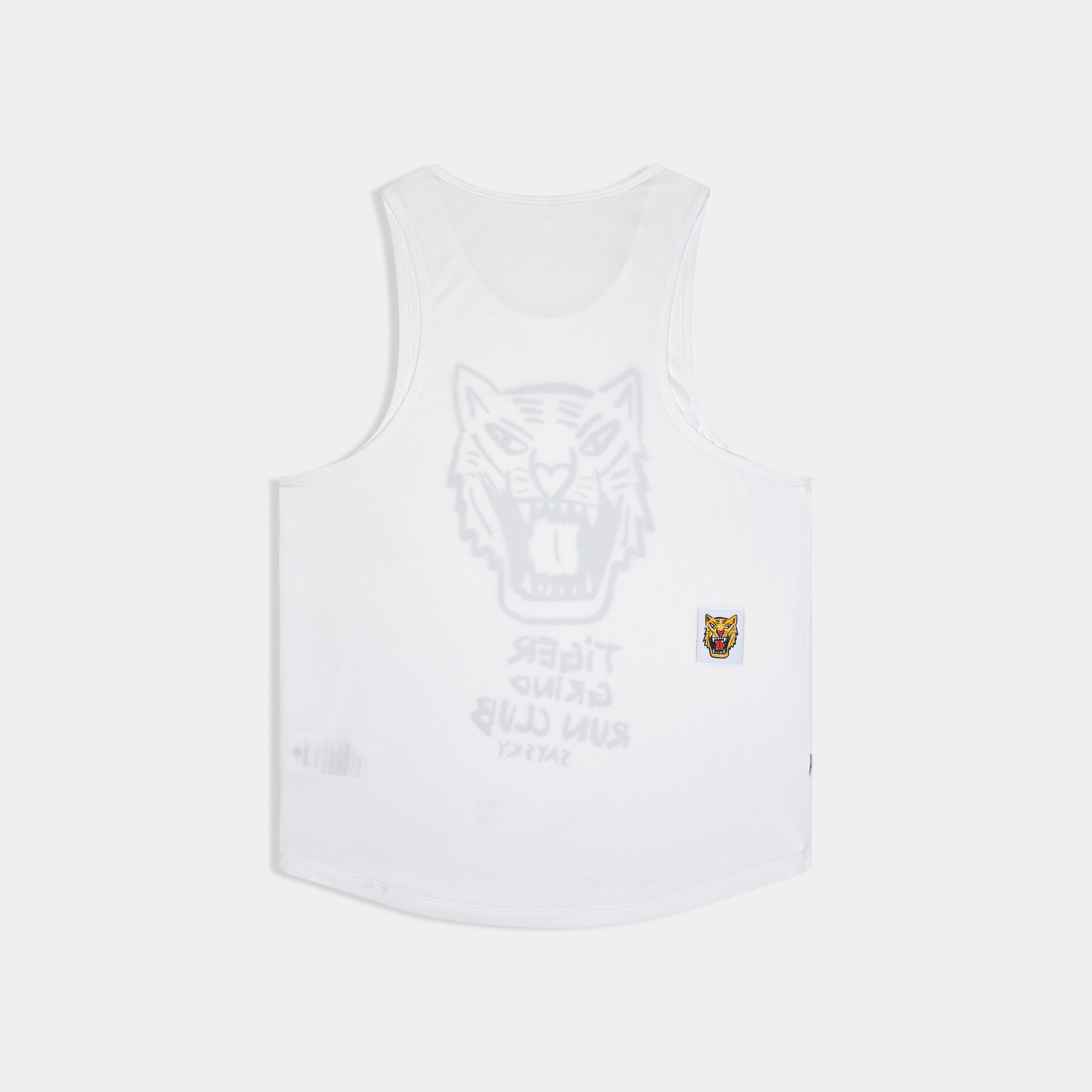 Saysky Tiger Combat Pro Singlet White 101 SM30016
