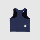 Saysky Combat Rib Crop Top Blue 201 SW30005