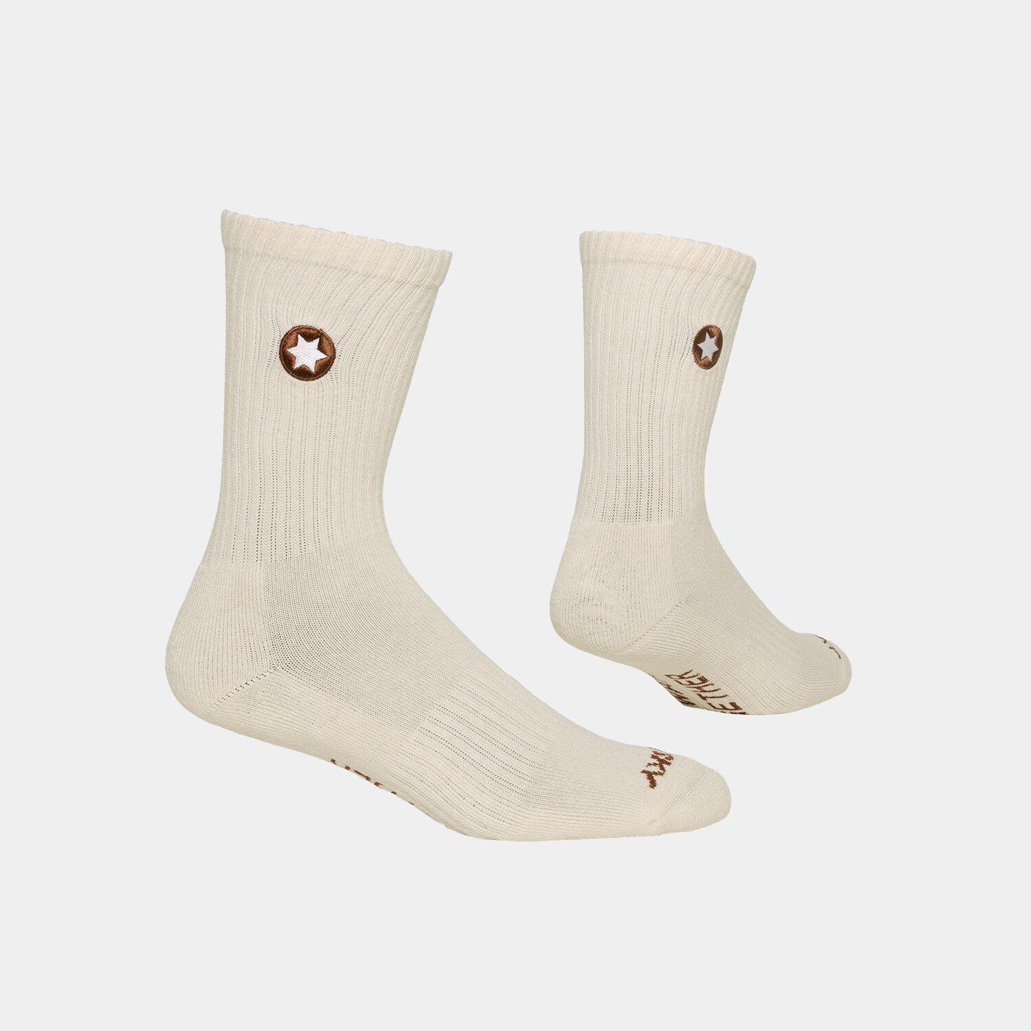Saysky Everyday Crew Socks Beige 103 SA80016