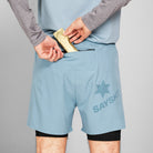 SAYSKY 2 in 1 Pace Shorts 5'' SHORTS 214 - BLUE