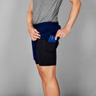 SAYSKY 2 in 1 Pace Shorts 5'' SHORTS 201 - BLUE