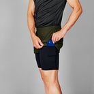 SAYSKY 2 in 1 Pace Shorts 5'' SHORTS 301 - GREEN