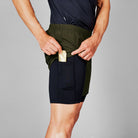SAYSKY 2 in 1 Pace Shorts 5'' SHORTS 301 - GREEN