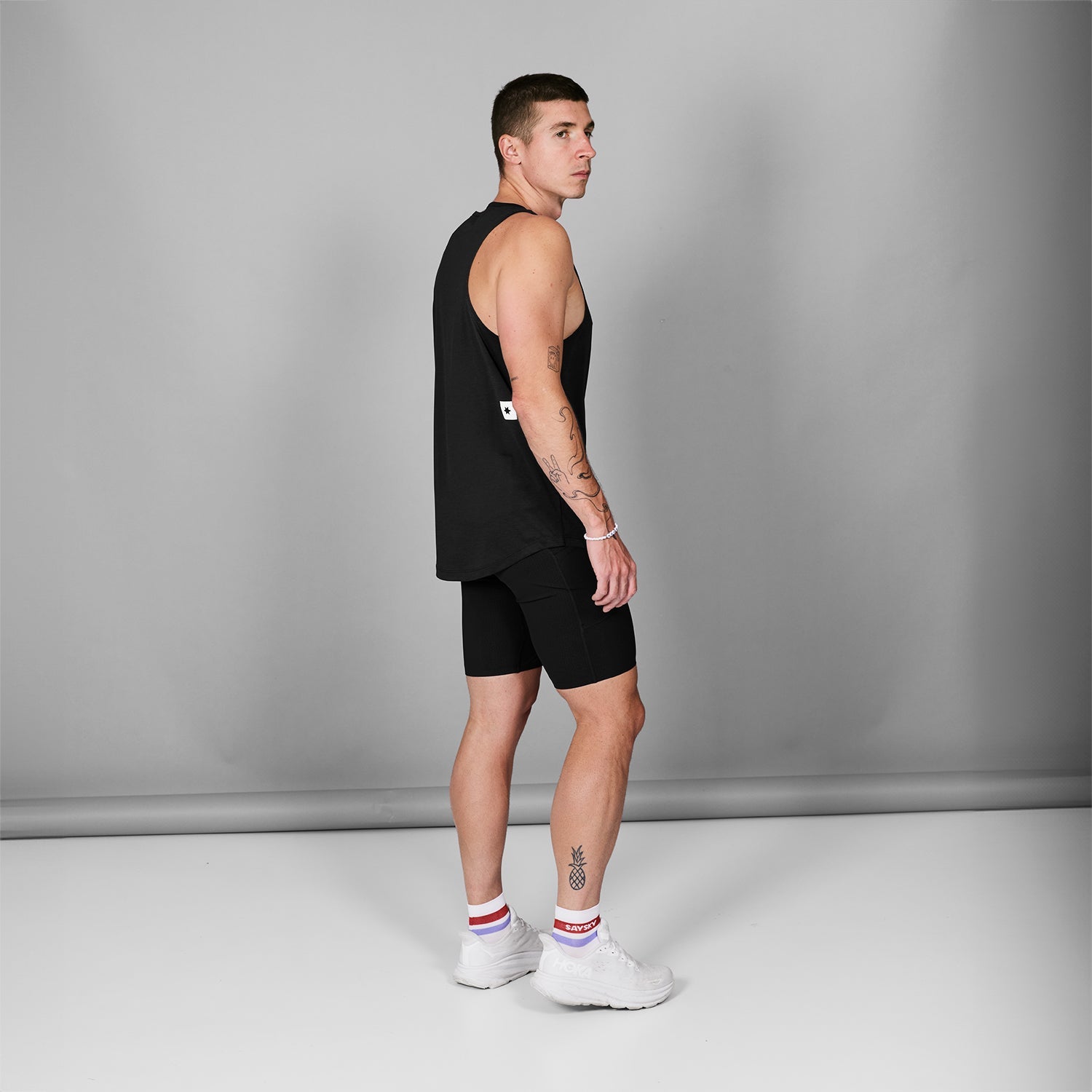 SAYSKY Clean Combat Pro Singlet SINGLETS 901 - BLACK