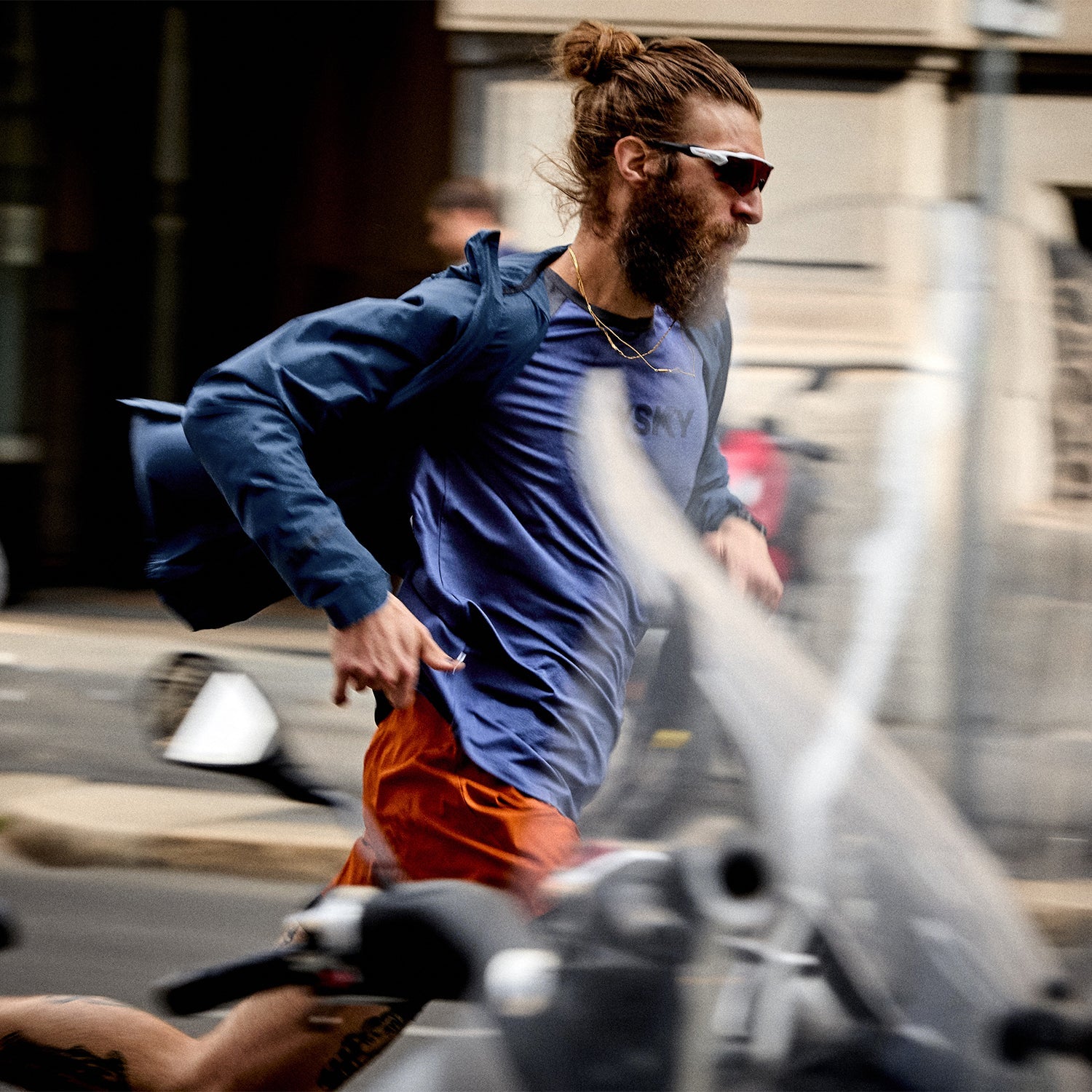 SAYSKY Clean Pace Flex Hooded Jacket JACKETS/VESTS 210 - BLUE