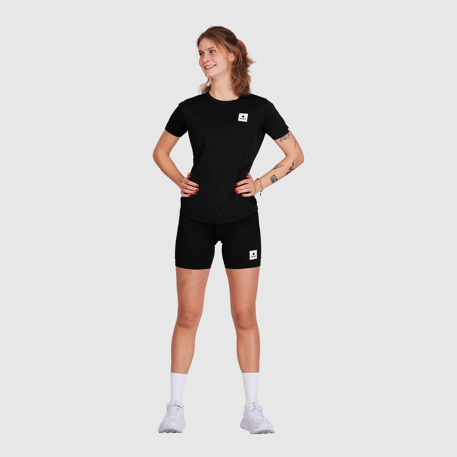 SAYSKY Combat+ Short Tights 7'' TIGHTS 901 - BLACK