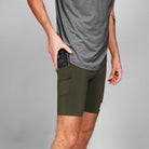 SAYSKY Combat+ Short Tights 9" TIGHTS 301 - GREEN
