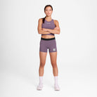 SAYSKY Flow Race Crop Top SPORTS BRA 711 - PURPLE