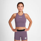 SAYSKY Flow Race Crop Top SPORTS BRA 711 - PURPLE