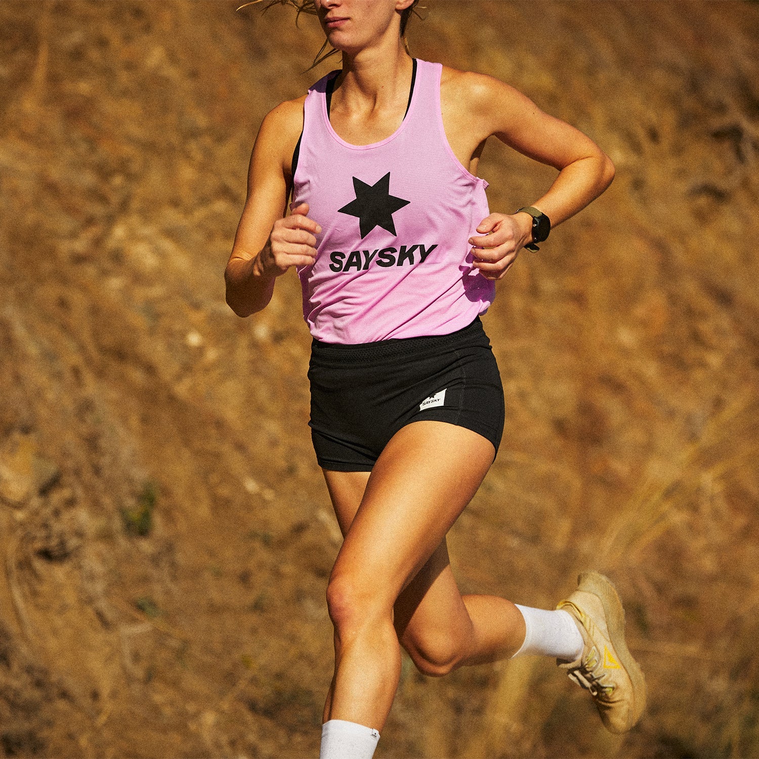 SAYSKY Flow+ Race Short Tights 1'' TIGHTS 901 - BLACK
