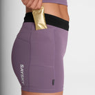 SAYSKY Flow+ Race Short Tights 4'' TIGHTS 711 - PURPLE