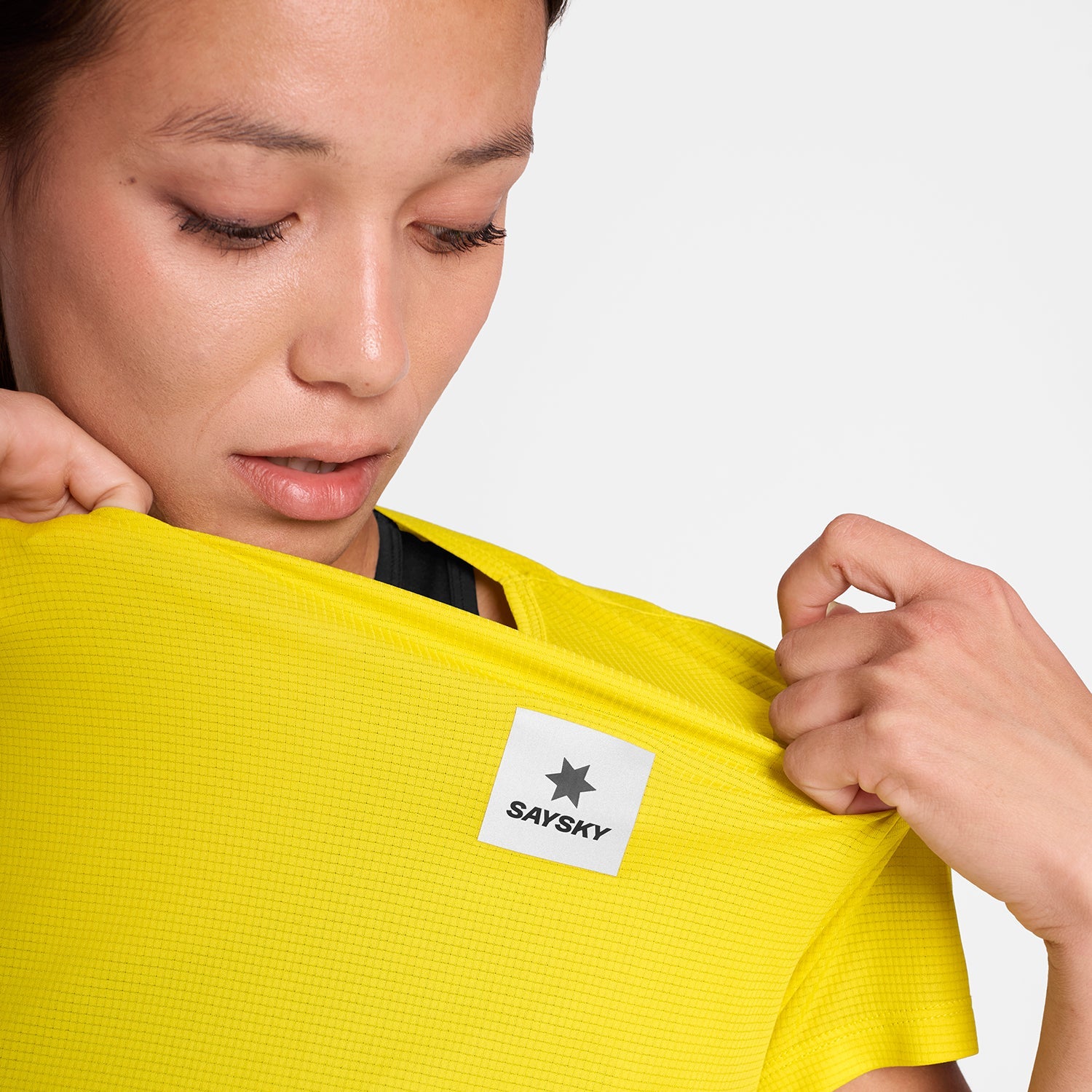 SAYSKY Reactive Flow T-Shirt T-SHIRTS 1052 - YELLOW AOP