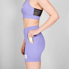 SAYSKY W Combat+ Short Tights 7" TIGHTS 709 - PURPLE
