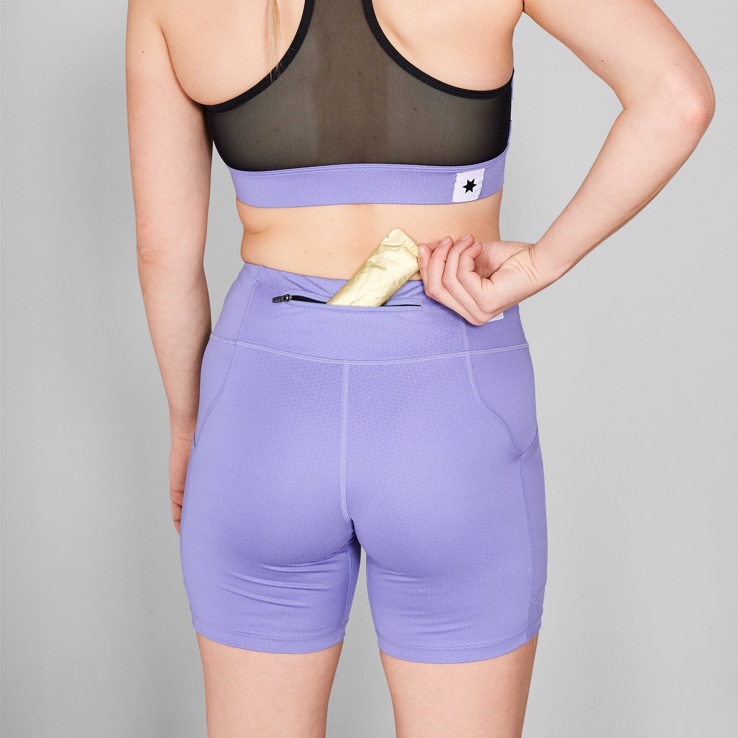 SAYSKY W Combat+ Short Tights 7" TIGHTS 709 - PURPLE