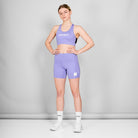 SAYSKY W Logo Combat Sports Bra SPORTS BRA 709 - PURPLE